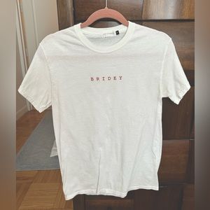 Bridey t shirt size small!